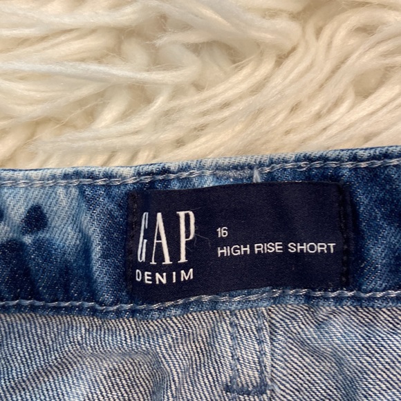 GAP High Rise Jeans Shorts size 16 brand new with tag - Picture 6 of 8